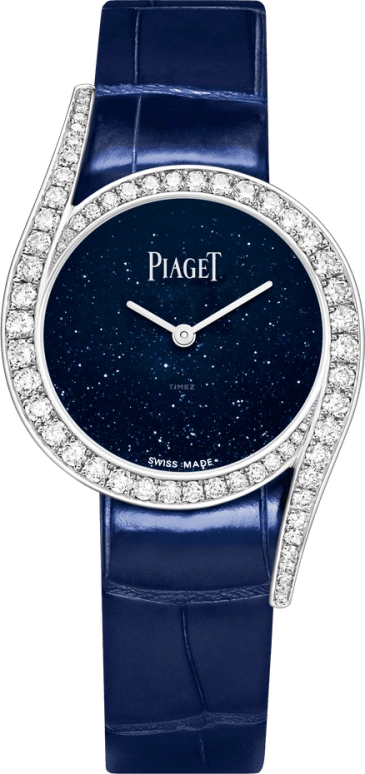 Piaget,Limelight 26mm,26mm,White Gold,Blue,Quartz,In-house Caliber,Sapphire,Crystal Glass,G0A45152