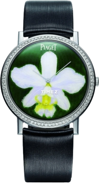 Piaget,Altiplano 38mm,38mm,White Gold,Green,White,Handwound,Sapphire,Crystal Glass,Round,G0A33243