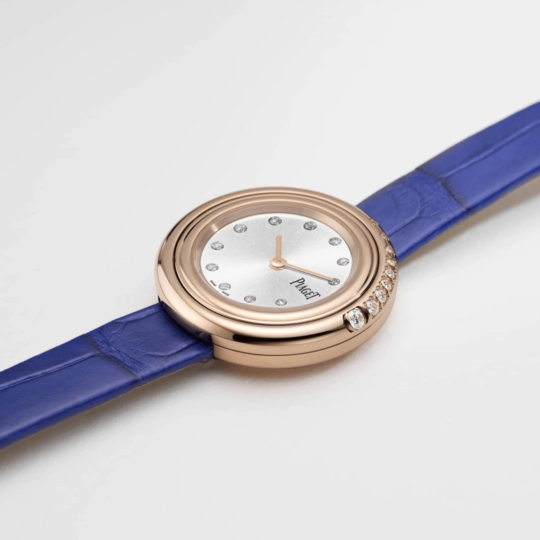 Piaget,Possession 29mm,29mm,Rose Gold,Silver White,Quartz,In-house Caliber,Sapphire,Crystal Glass,G0A45062