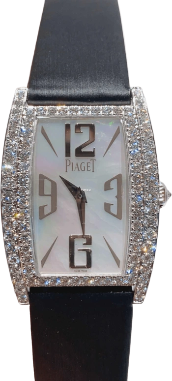 Piaget,Limelight 27mm,27mm,White Gold,Silver White,Quartz,In-house Caliber,Sapphire,Crystal Glass,G0A36191