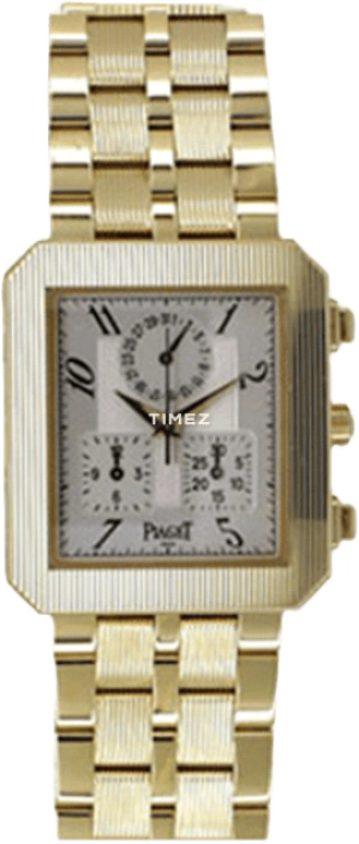 Piaget,Other ,Yellow Gold,White,Sapphire,Crystal Glass,Closed,G0A23064