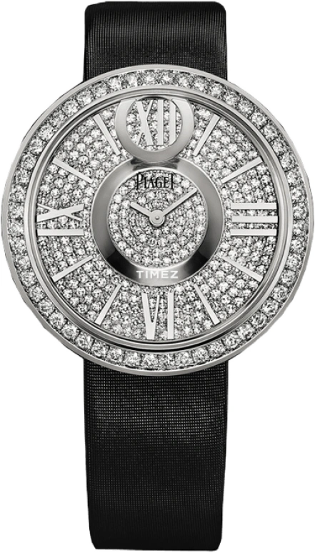 Piaget,Limelight 39mm,39mm,White Gold,In-house Caliber,Sapphire,Crystal Glass,Setting,Diamonds,G0A37156