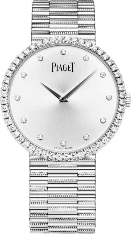 Piaget,Jewellery 34mm,34mm,White Gold,Silver,Handwound,36hours,In-house Caliber,G0A37045