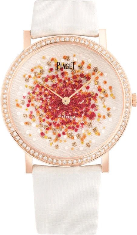 Piaget,High Jewellery 38mm,38mm,Rose Gold,White,Handwound,36hours,In-house Caliber,G0A42192