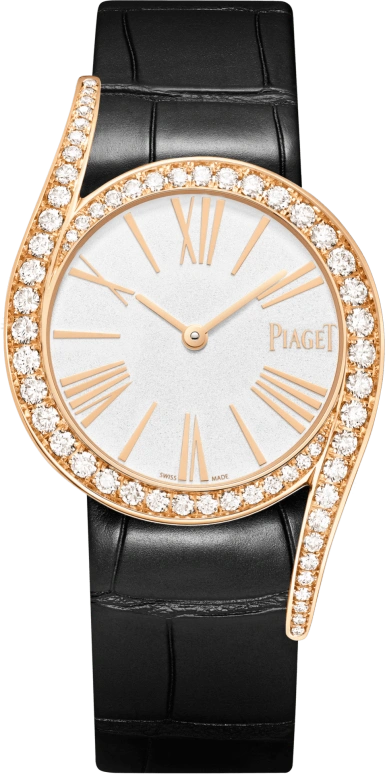 Piaget,Limelight 32mm,32mm,Rose Gold,Silver,Automatic,In-house Caliber,Sapphire,Crystal Glass,G0A45361