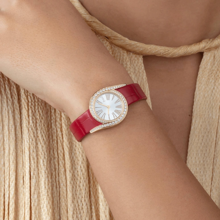 Piaget,Limelight 26mm,26mm,Rose Gold,Silver,Quartz,In-house Caliber,Sapphire,Crystal Glass,G0A43151