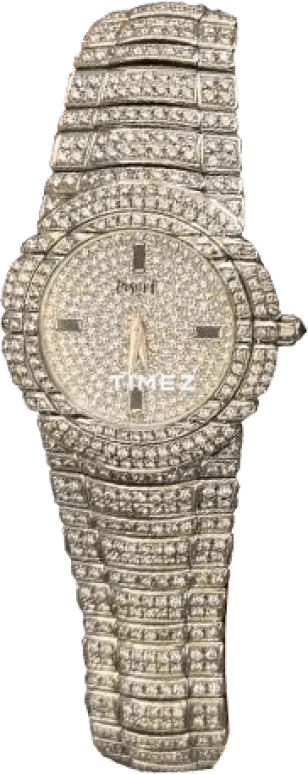 Piaget,Other 22.90mm,22.90mm,White Gold,Silver,Handwound,Sapphire,Round,G0A17081