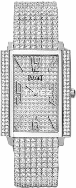 Piaget,Altiplano 0mm,0mm,White Gold,Silver,Handwound,Sapphire,Crystal Glass,Square,G0A30026