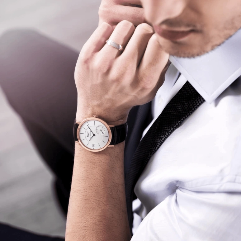 Piaget,Altiplano 40mm,40mm,Rose Gold,Silver,Automatic,Day,44hours,G0A38131