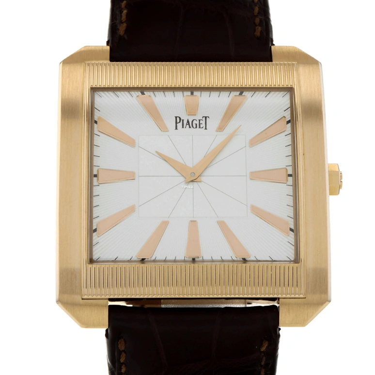 Piaget,Black Tie 46.50x42mm,46.50x42mm,Rose Gold,Silver White,Handwound,60hours,In-house Caliber,G0A32005