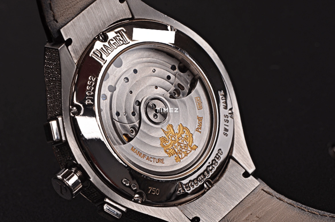 Piaget,Polo 43mm,43mm,White Gold,Silver White,Automatic,Chronograph,Day,G0A33038