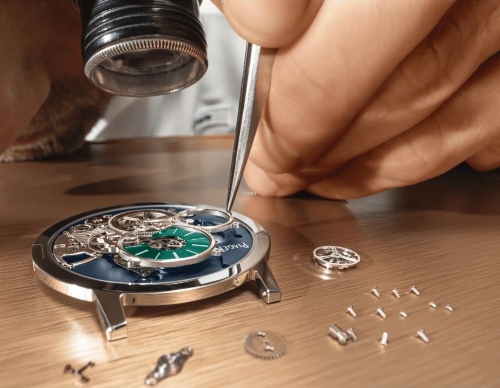 Piaget,Altiplano 41mm,41mm,Cobalt Alloy,Blue,Handwound,Sapphire,Crystal Glass,Round,G0A47506