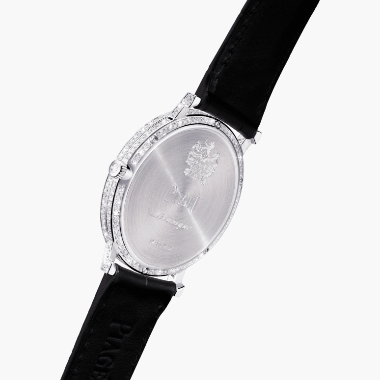 Piaget,Altiplano 38mm,38mm,White Gold,Silver,Handwound,In-house Caliber,Sapphire,Crystal Glass,G0A41122