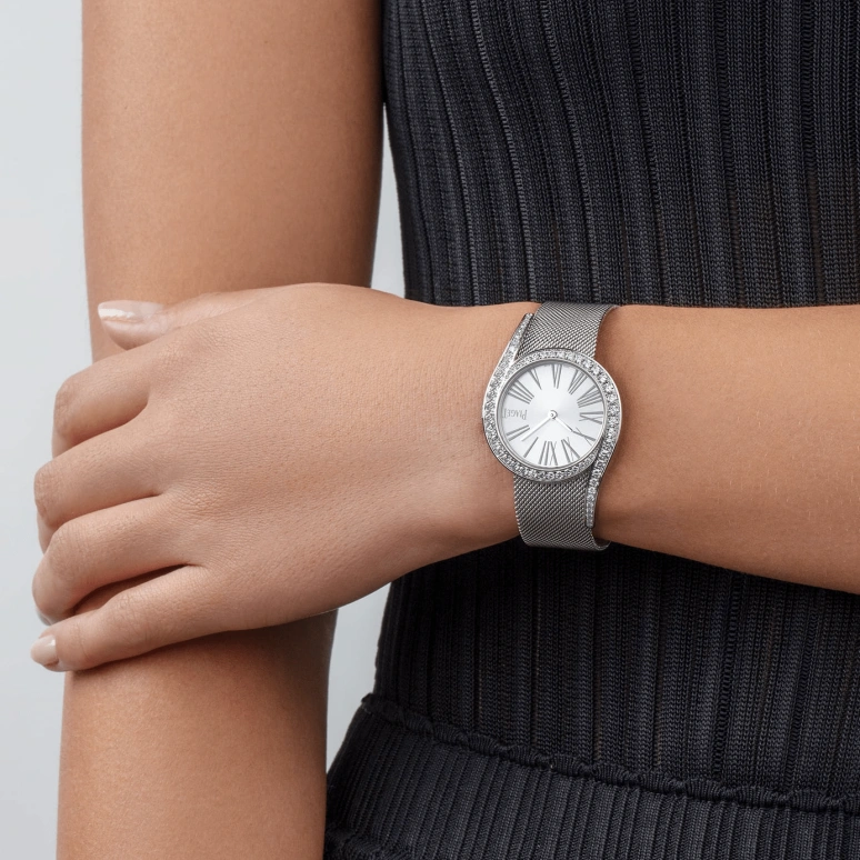 Piaget,Limelight 32mm,32mm,White Gold,Quartz,In-house Caliber,Sapphire,Crystal Glass,G0A41212