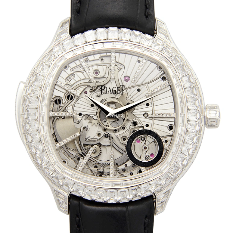 Piaget,Emperador 49mm,49mm,White Gold,Skeleton,Silver,Automatic,Minute Repeater,40hours,G0A39021
