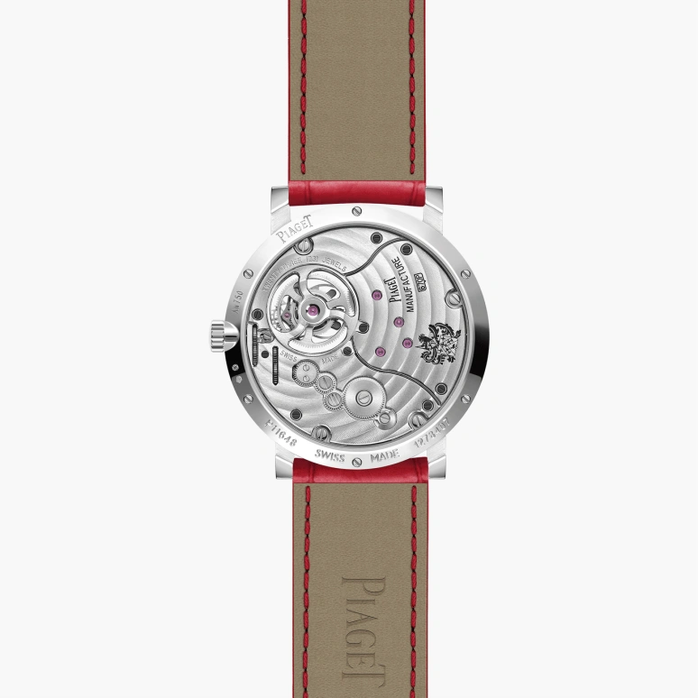 Piaget,Altiplano 38mm,38mm,White Gold,Silver,Handwound,Tourbillon,In-house Caliber,G0A45034