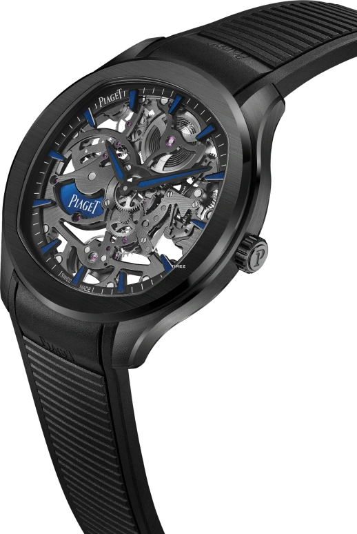 Piaget,Polo 42mm,42mm,Titanium,Ceramic,Black,Skeleton,Automatic,44hours,In-house Caliber,G0A49011