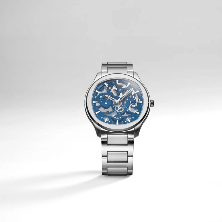 Piaget,Polo 42mm,42mm,Stainless Steel,Blue,Automatic,44hours,In-house Caliber,G0A45004