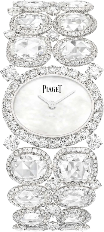 Piaget,Jewellery 0mm,0mm,White Gold,White,Quartz,In-house Caliber,Sapphire,Crystal Glass,G0A43270
