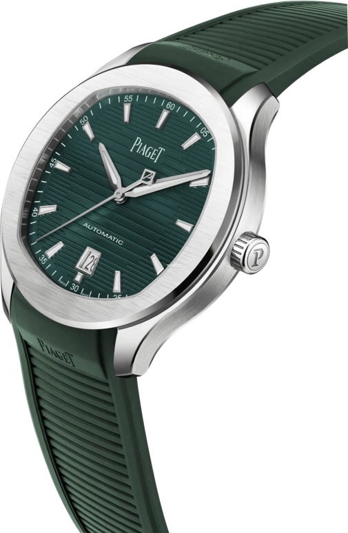 Piaget,Polo 42mm,42mm,Stainless Steel,Green,Automatic,Day,Round,G0A48022 