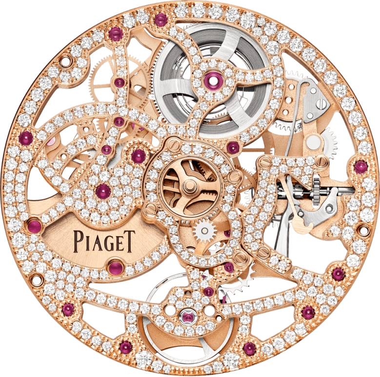 Piaget,Altiplano 40mm,40mm,White Gold,Skeleton,Automatic,In-house Caliber,Sapphire,Crystal Glass,G0A47128