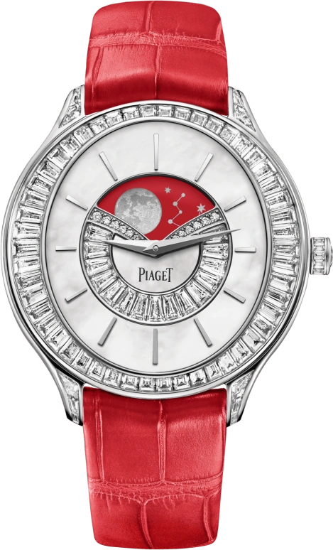 Piaget,Limelight 39mm,39mm,White Gold,Silver White,Automatic,Moonphase,In-house Caliber,G0A45125