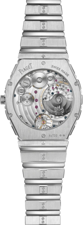 Piaget,Polo 38mm,38mm,White Gold,Silver,Automatic,In-house Caliber,Sapphire,G0A50150