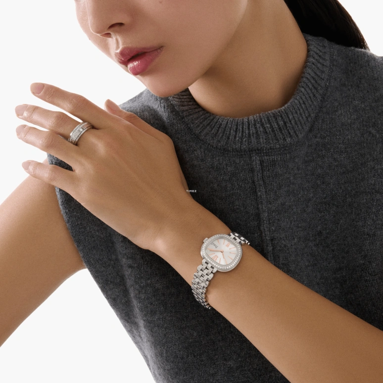 Piaget,Sixtie 29mm,29mm,Stainless Steel,Silver,Quartz,In-house Caliber,Sapphire,G0A50300