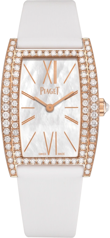 Piaget,Jewellery 27x38mm,27x38mm,Rose Gold,White,Handwound,In-house Caliber,Sapphire,Crystal Glass,G0A41197