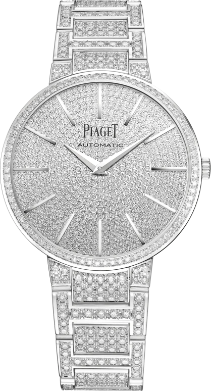 Piaget,High Jewellery 38mm,38mm,White Gold,Silver,Automatic,42hours,In-house Caliber,G0A41129