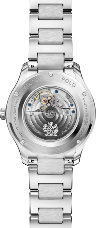 Piaget,Polo 36mm,36mm,Stainless Steel,Blue,Automatic,Day,Sapphire,Crystal Glass,G0A47027