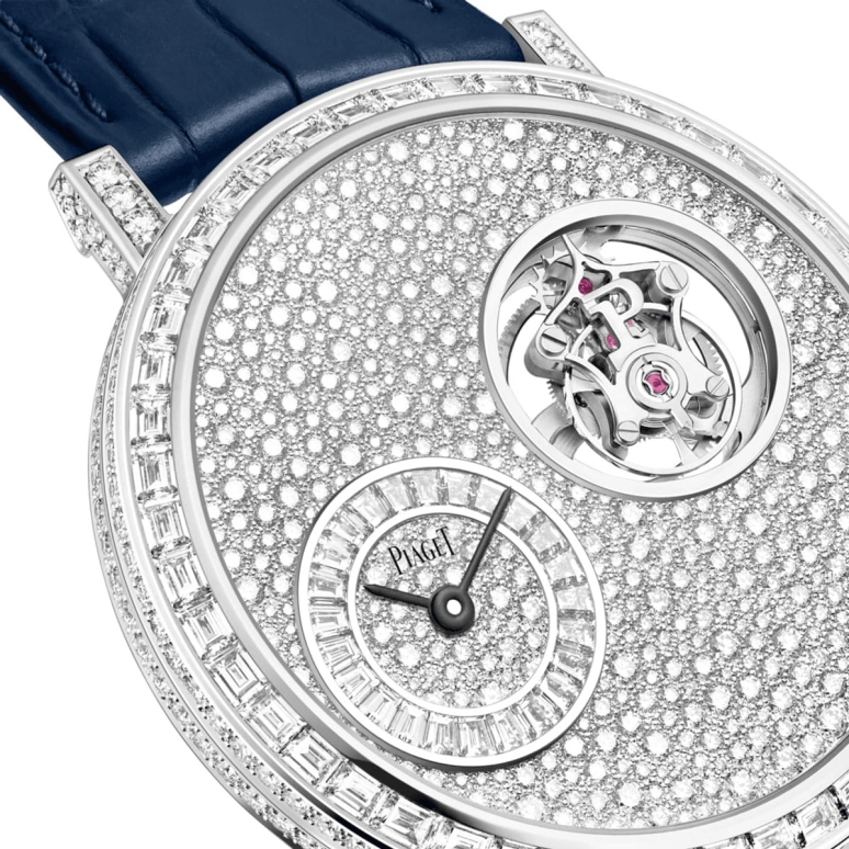 Piaget,Altiplano 41mm,41mm,White Gold,In-house Caliber,Sapphire,Crystal Glass,Square Cut,Setting,Diamonds,G0A44031