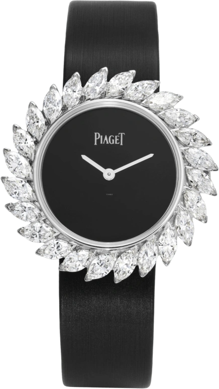 Piaget,High Jewellery 31mm,31mm,White Gold,Black,Handwound,36hours,In-house Caliber,G0A41252