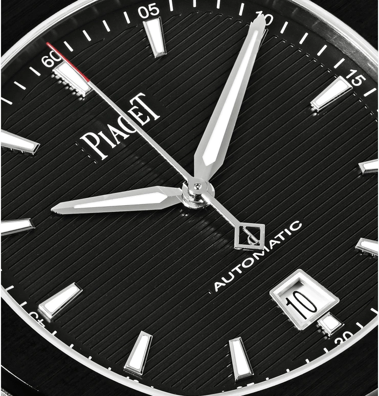 Piaget,Polo 42mm,42mm,Stainless Steel,Luminous,Black,Automatic,Day,48hours,G0A42001