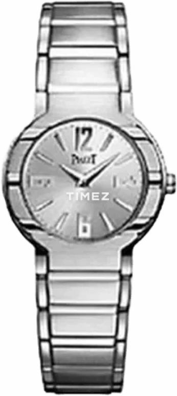 Piaget,Polo 28mm,28mm,White Gold,Silver White,Quartz,Sapphire,Crystal Glass,Round,G0A26027
