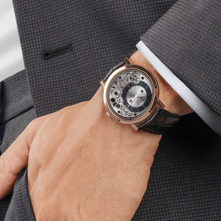 Piaget,Altiplano 41mm,41mm,Rose Gold,Black,Silver,Automatic,In-house Caliber,Sapphire,Crystal Glass,G0A43120