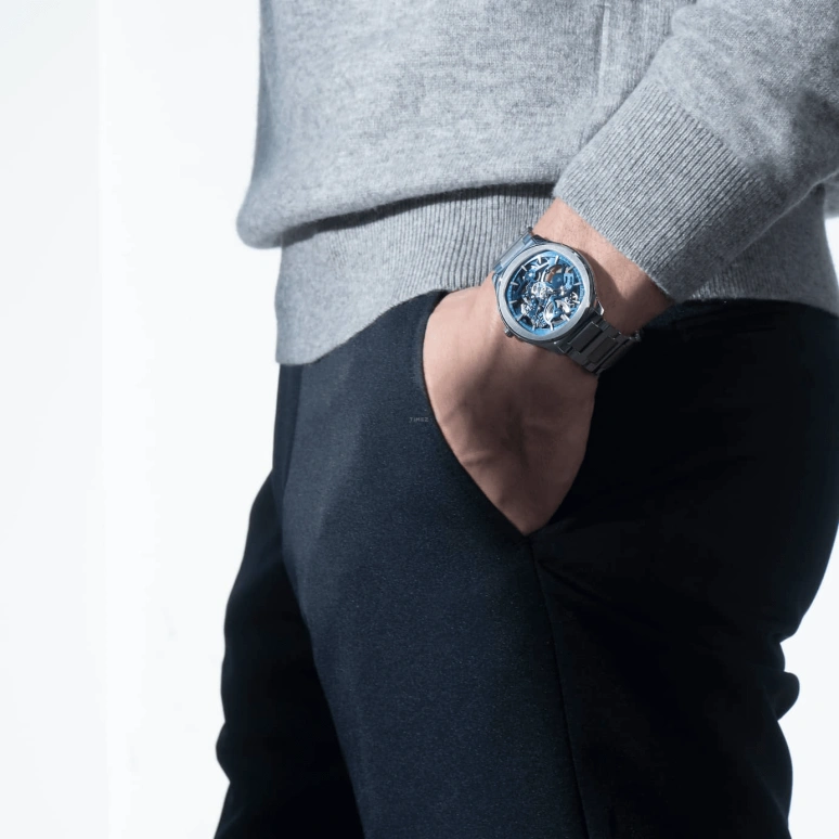 Piaget,Polo 42mm,42mm,Stainless Steel,Blue,Automatic,44hours,In-house Caliber,G0A45004