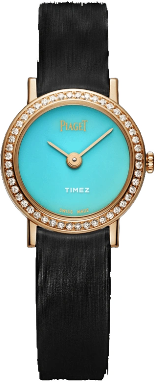 Piaget,Altiplano 24mm,24mm,Rose Gold,Turquoise,Green,Quartz,In-house Caliber,Sapphire,Crystal Glass,G0A37207