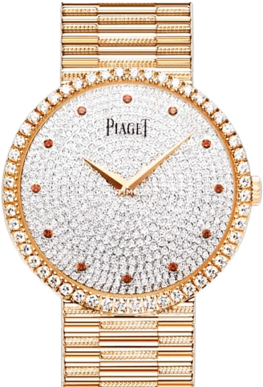 Piaget,Jewellery 34mm,34mm,Rose Gold,Coffee,Brown,Handwound,36hours,In-house Caliber,G0A37048