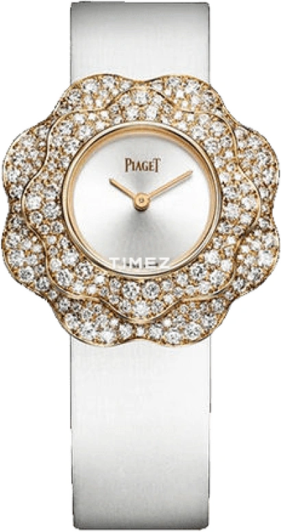 Piaget,Limelight 33mm,33mm,Rose Gold,White,In-house Caliber,Sapphire,Crystal Glass,G0A37154