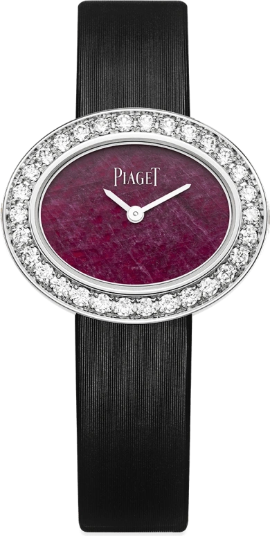 Piaget,Limelight 28x23mm,28x23mm,White Gold,Red,Quartz,In-house Caliber,Sapphire,Crystal Glass,G0A41618