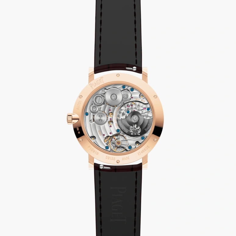 Piaget,Altiplano 40mm,40mm,Rose Gold,Silver White,Automatic,Day,In-house Caliber,G0A45401