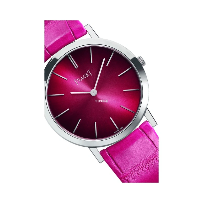 Piaget,Altiplano 34mm,34mm,White Gold,Pink Red,Red,Handwound,36hours,In-house Caliber,G0A42109