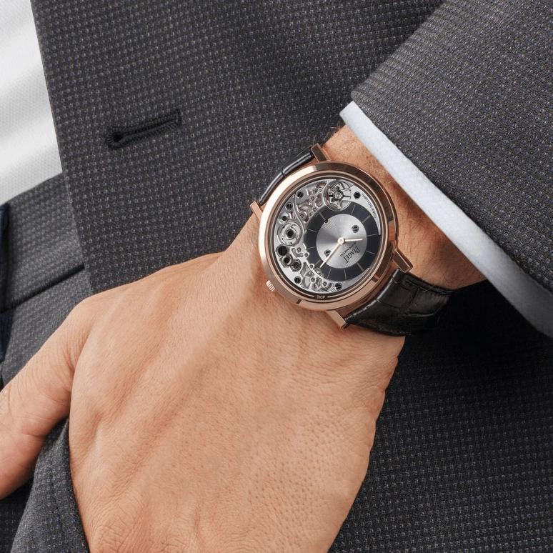 Piaget,Altiplano 41mm,41mm,Rose Gold,Black,Silver,Automatic,In-house Caliber,Sapphire,Crystal Glass,G0A43120