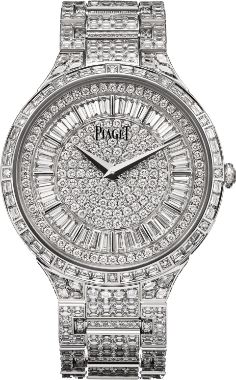 Piaget,Jewellery 41mm,41mm,White Gold,Silver,Handwound,60hours,In-house Caliber,G0A36051