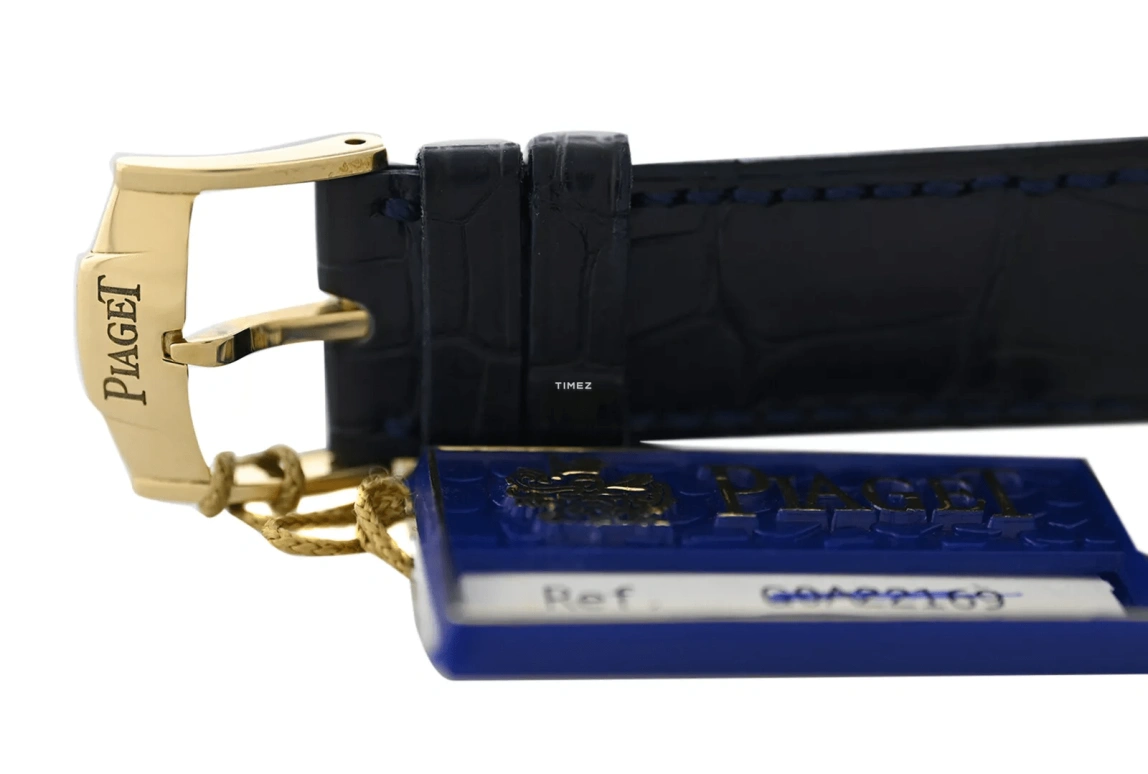 Piaget,Protocole XXL 24x35mm,24x35mm,Yellow Gold,White,Automatic,Day,Rectangular,18952