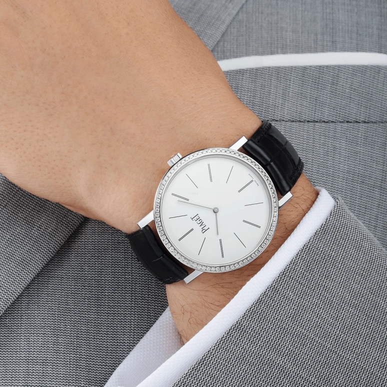 Piaget,Altiplano 38mm,38mm,White Gold,Silver,Handwound,36hours,In-house Caliber,G0A29165