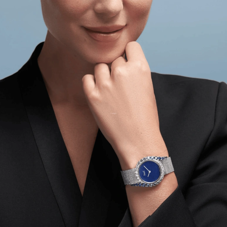 Piaget,Limelight 32mm,32mm,White Gold,Blue,Quartz,In-house Caliber,Sapphire,Crystal Glass,G0A45163