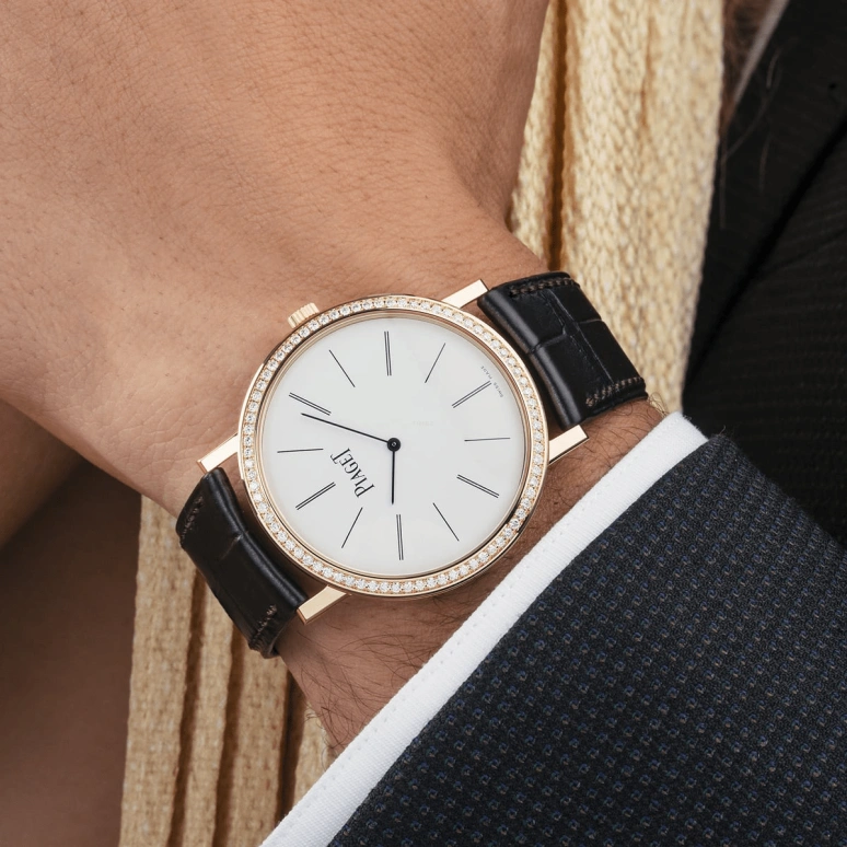 Piaget,Altiplano 38mm,38mm,Pink Gold,Silver,Handwound,36hours,In-house Caliber,G0A36125