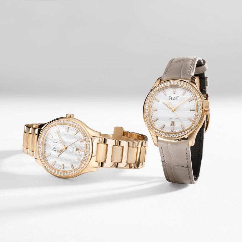 Piaget,Polo 36mm,36mm,Rose Gold,Rose,White,Automatic,Day,40hours,G0A46020